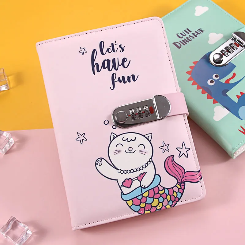 

Блокнот с паролем для девочек