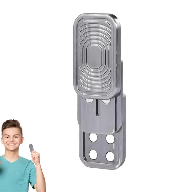 

Haptic Slider Stress Relief Mood Relief Gift For Men Antistress Stainless Steel Sensory Toy Decompression Toy Fidget Toy Durable