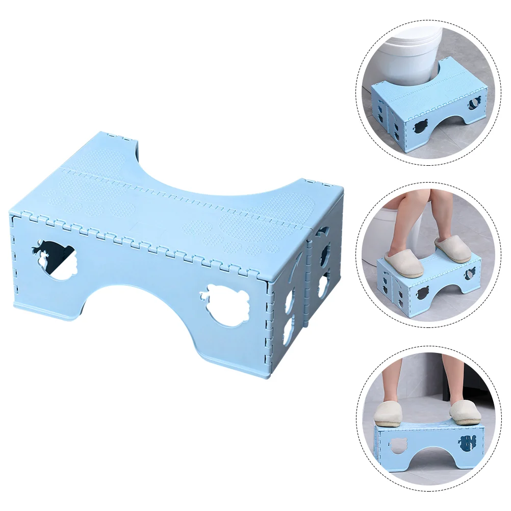 

Children Toilet Riser Foldable Toilet Stool Anti-slip Footstool Toilet Rising Stool Potty Footstool