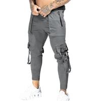 multi pocket function loose casual trousers men overalls male trendy techwear pants mens tactical clothing