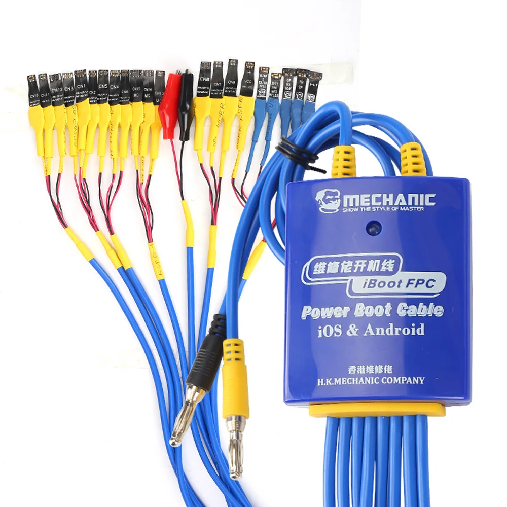 

Mechanic IBoot FPC+ Power Supply Test Cable Mobile Boot Line Full Support Iphone And Android Series Integrated Test Smart Repair