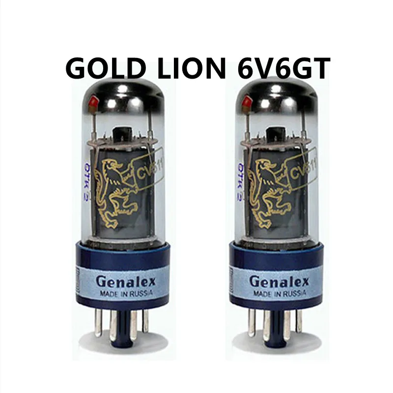 Вакуумная трубка GOLD LION 6V6GT 6V6 замена 6P6P 6F6 заводское тестирование и соответствие |