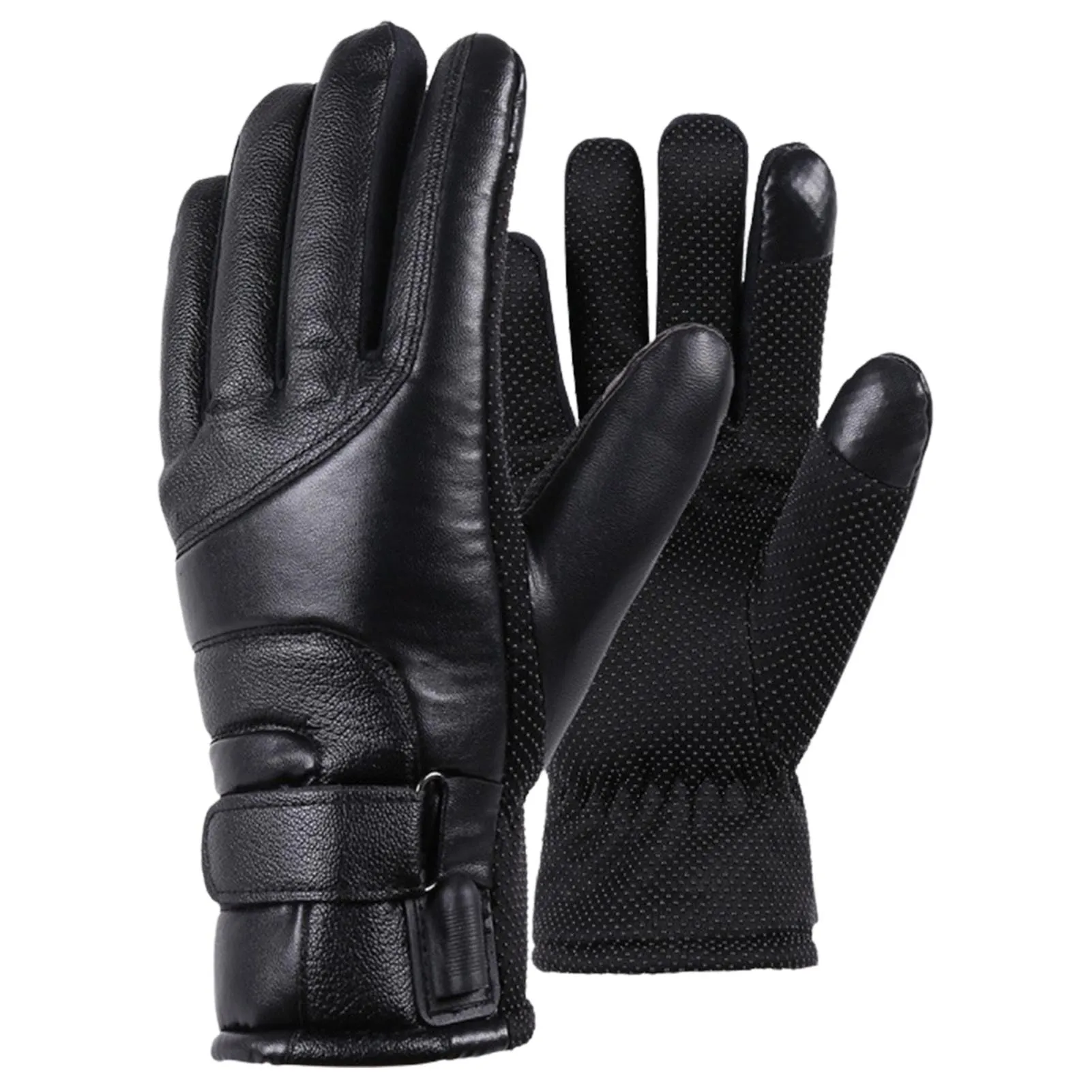

Ski Gloves Heated Winter Gloves Men Women Waterproof And Windproof Winter Gloves For Driving Riding Rechargeable Electric Heated