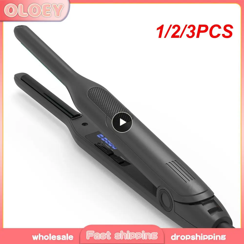 

1/2/3 шт., мини-выпрямитель для волос