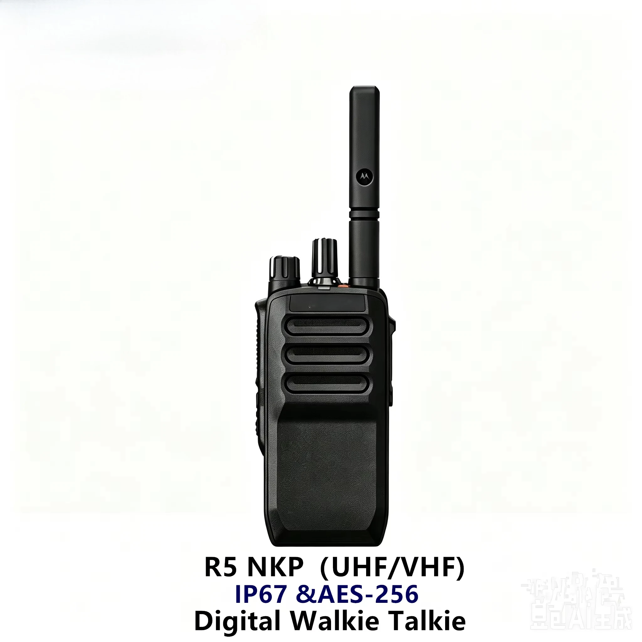 Фото Цифровая портативная рация R5 NKP IP67 с защитой от воды, UHF/VHF, AES-256, для связи на больших расстояниях №1