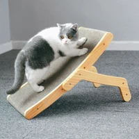 wooden cat scratcher corrugated paper cat scratcher sofa bed 3 in 1 pet toys for cats training grinding claw cat scratch board