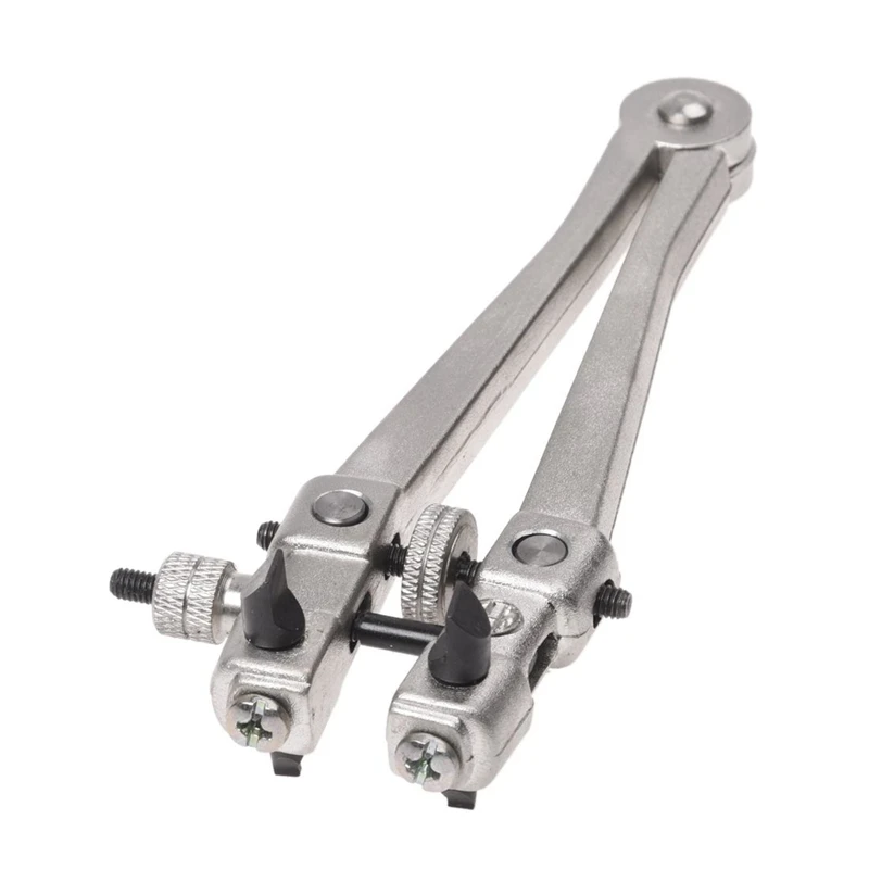 Silver V-Shaped Table Legs Opener Cover Bottom Cover Watch With Watch Movement Repair Tool Dust Cover