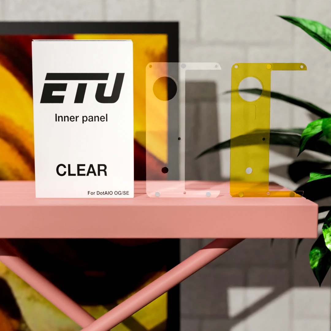 

Внутренняя Панель ETU для DotAIO OG/SE, запасная внутренняя дверная панель для педали s, винт dotaio ss и черный для dotaio yellow