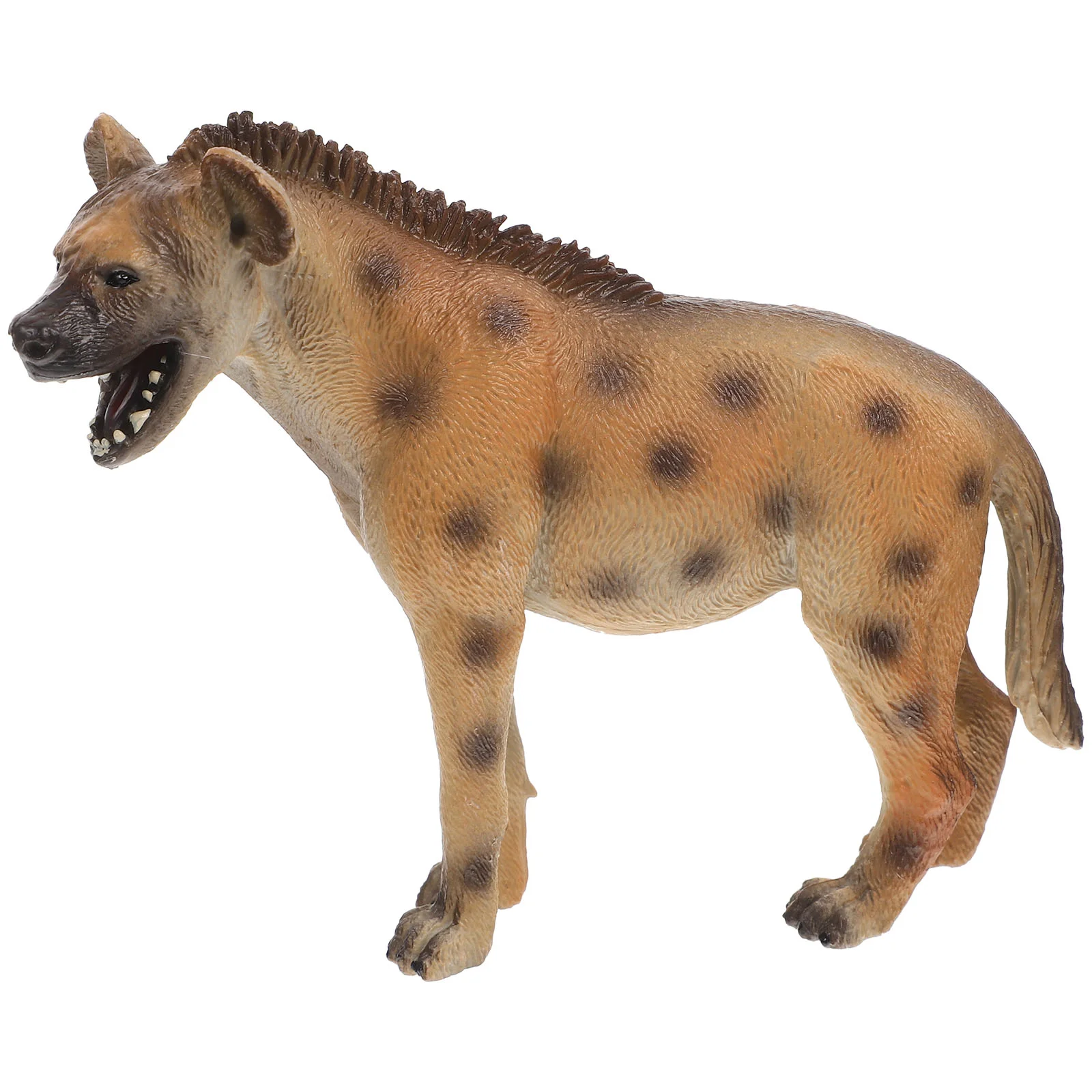 

Simulated Hyena Model Plastic Hyena Statue Small Hyena Model Hyena Toy Kids Hyena Toy