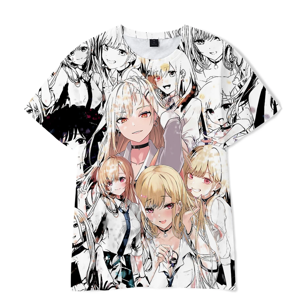 

Моя одежда, любимая футболка, аниме косплей Марин Китагава, футболка