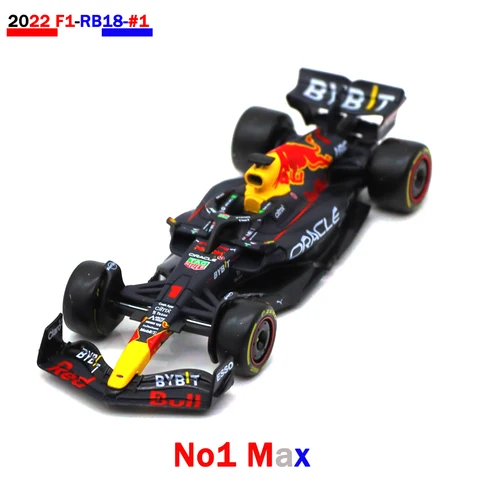 Bburago 2022 F1 Red Bull RB18 #1 Verstappen #11 Перес гоночные автомобили Формула 1 коллекция супер игрушечных автомобилей для взрослых
