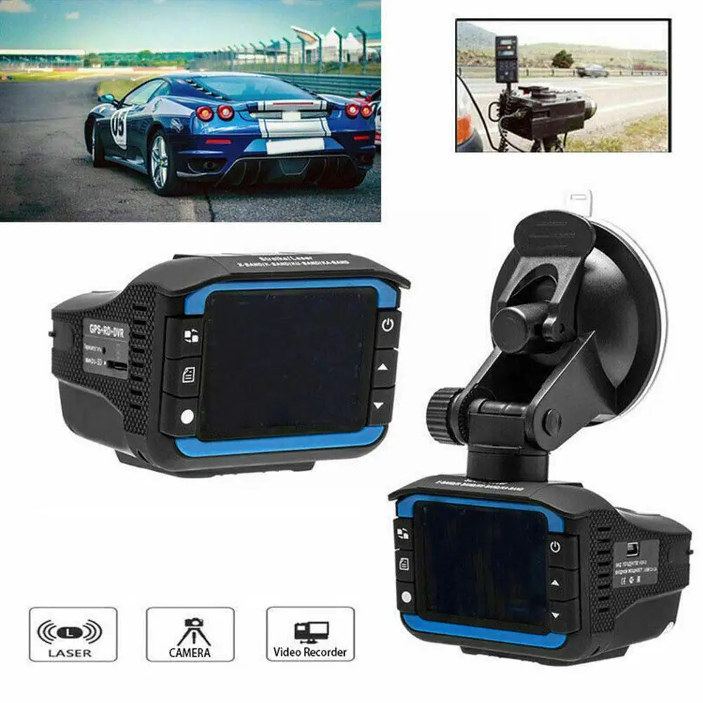 

Car DVR Camera 2 in 1 Radar Detector Dash Camera Video Warnin Voice Speed Russian Outdoor Recorder DVR Alert Tachograph Dev E1M2