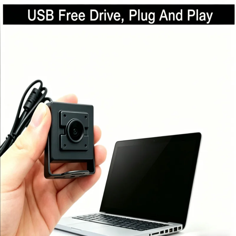 Фото Модуль камеры 5 МП 2K с автофокусом CMOS OV5693, USB UVC Plug & Play, веб-камера для ПК, совместимая с Creality Falcon 2, Xtool, Lightburn №1