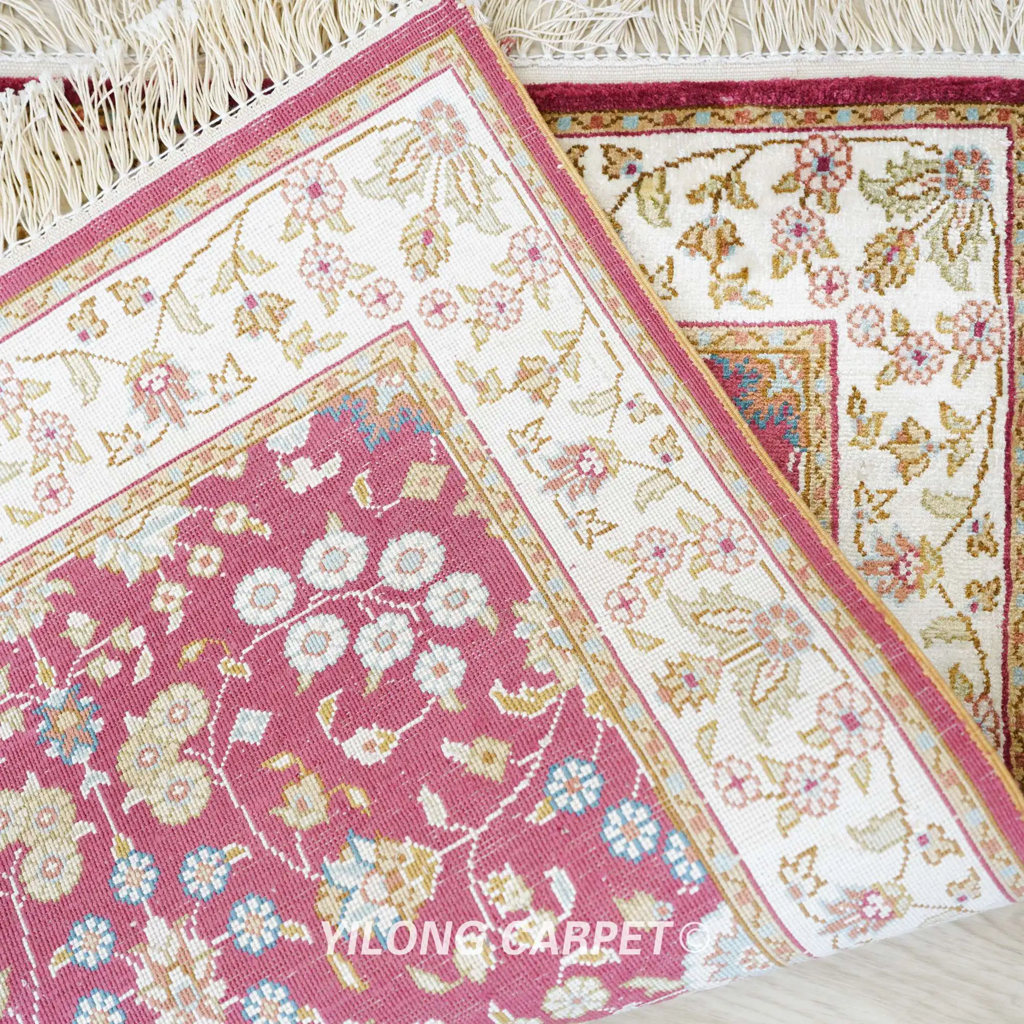 50x68 см ручной работы персидский Дизайнерский ковер небольшого размера красочный