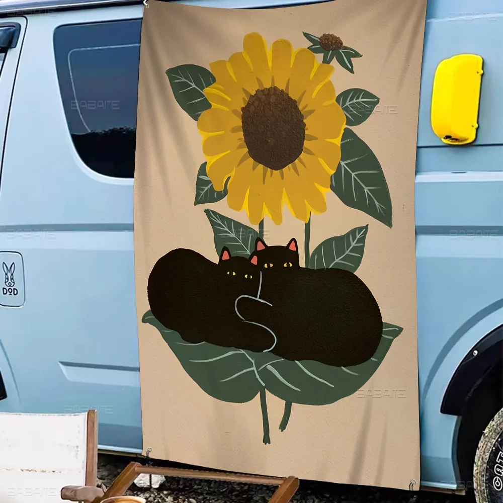 Абстрактное искусство кота большой размер магазин художественная акция