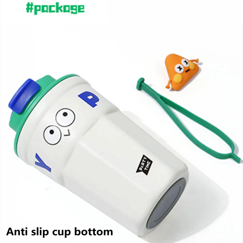 Термокружка Kawaii для выражений кофейная чашка девочек дорожный термос из