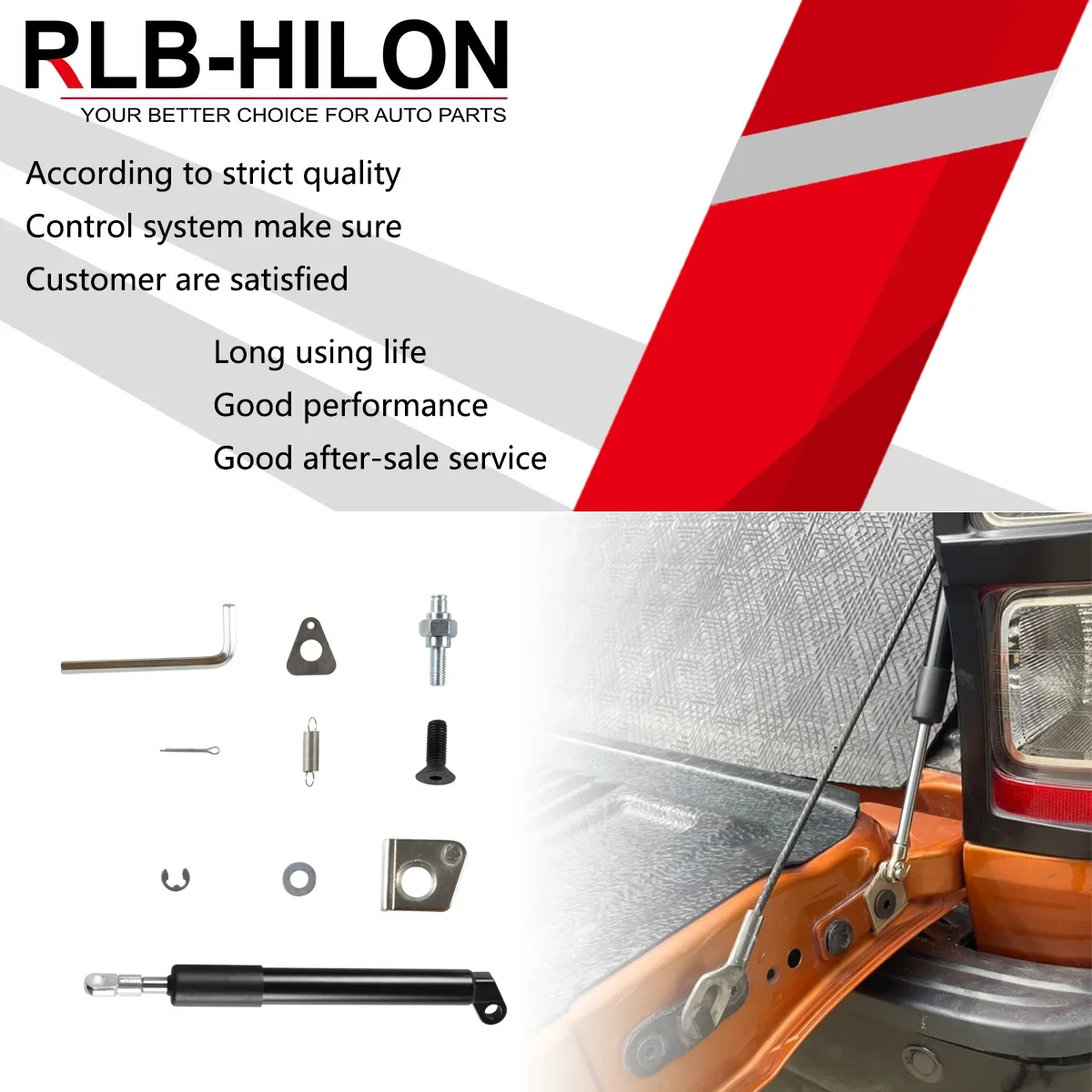 Стальная Задняя задняя дверь масляный демпфер стойка замедление легко