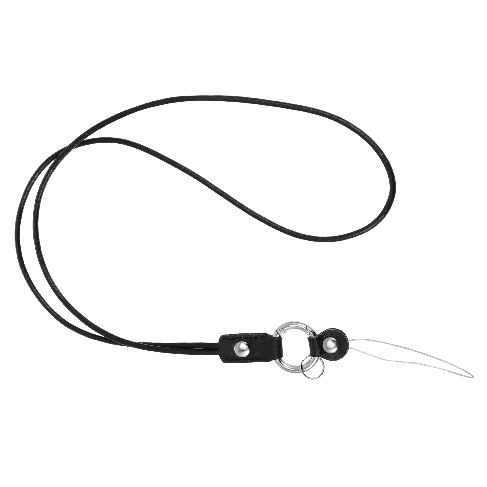 

Detachable Phone Lanyard with Finger Ring Multi-function Phone Lanyard Anti-lost Strap