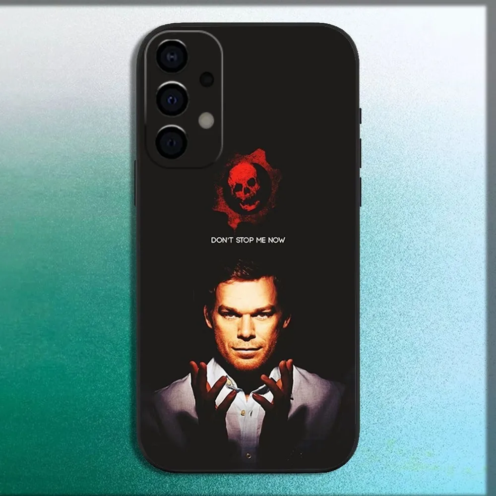 D-Dexter Morgan Phone Case For Samsung Galaxy A13 A21s A22 A31 A32 A52 A53 A71 A80 A91 Soft Black Cover