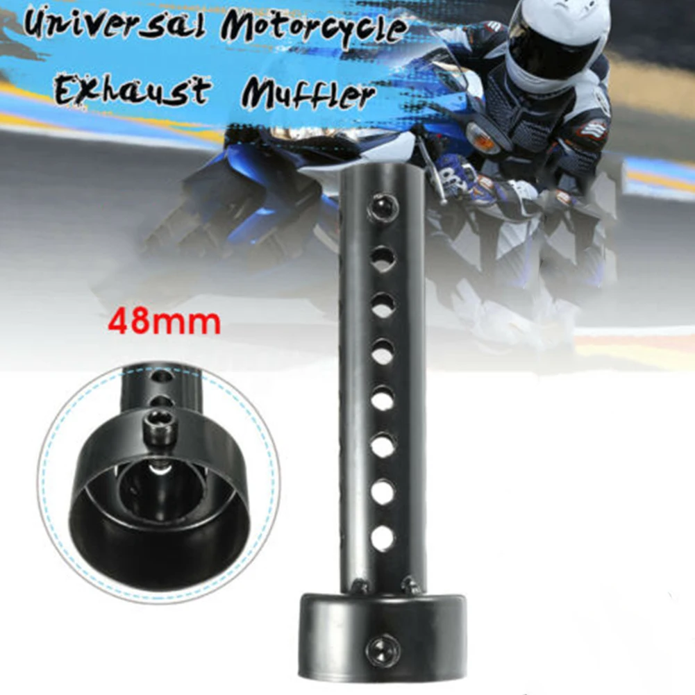 

Universal Motorcycle Exhaust Can Muffler Removable Insert Baffle Pipe 35/48mm Car Accessories High-quality Silencers