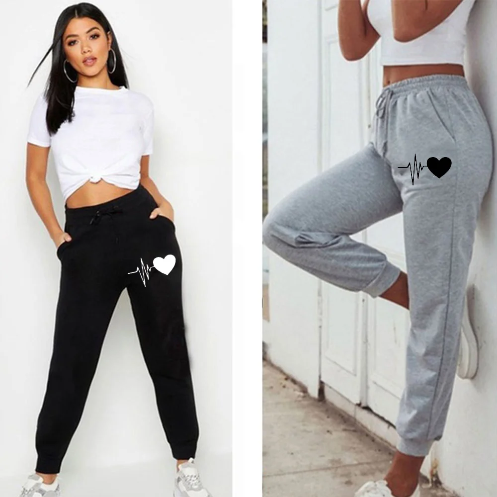 

NO 31 Spring Autumn Women Joggers Sports Pants Female Sportswear Casual Sweatpants Fitness Loose Jogging Trousers