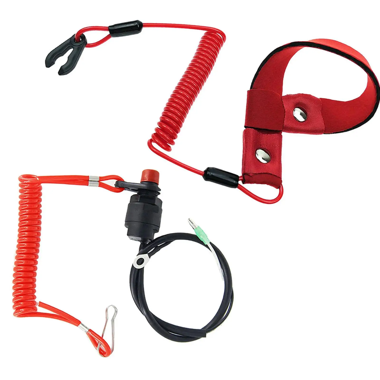 

Boat stop Safety Lanyard Motorcycle Accessories Motorcycle Switches Tether Cord Universal for Outboard Motors