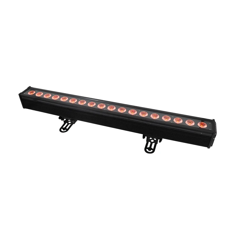 

DJ disco waterproof 18x15w RGBWA 5in1 pixel bar LED wall washer light