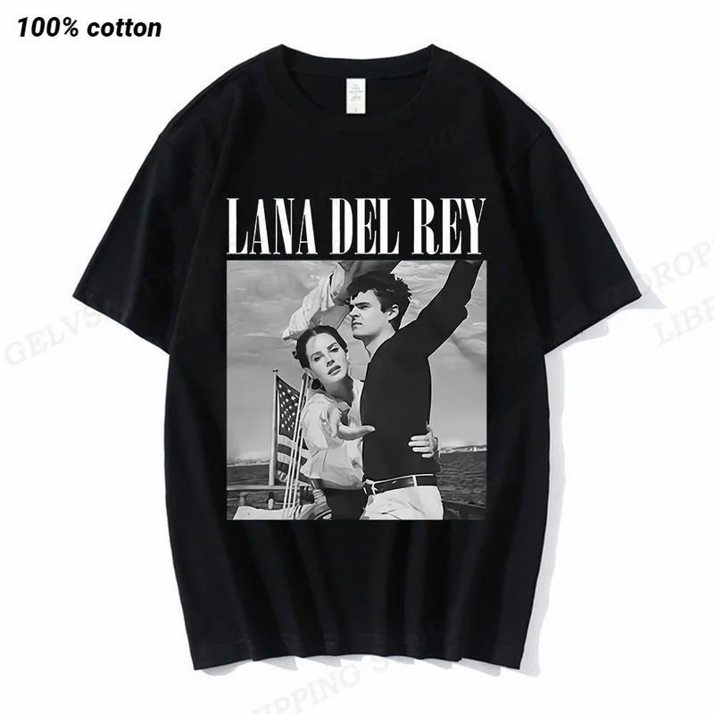 

Lana Del Rey T Shirt Men Fashion T-shirts Cotton Tshirt Kids Hip Hop Tops Tees Women Tops Rapper Camisetas Unisex Tops Boy