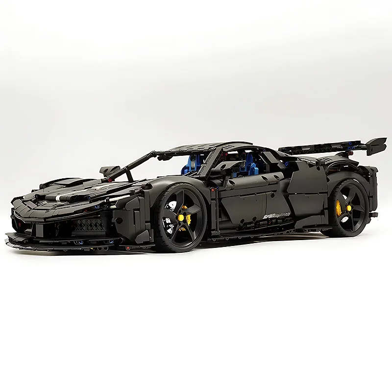 Новый конструктор Gustom 10623 черный высокотехнологичный скоростной спортивный