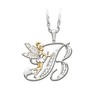 tkj personality cute cartoon english letter sweater chain fashion diamond pendant chain jewelry