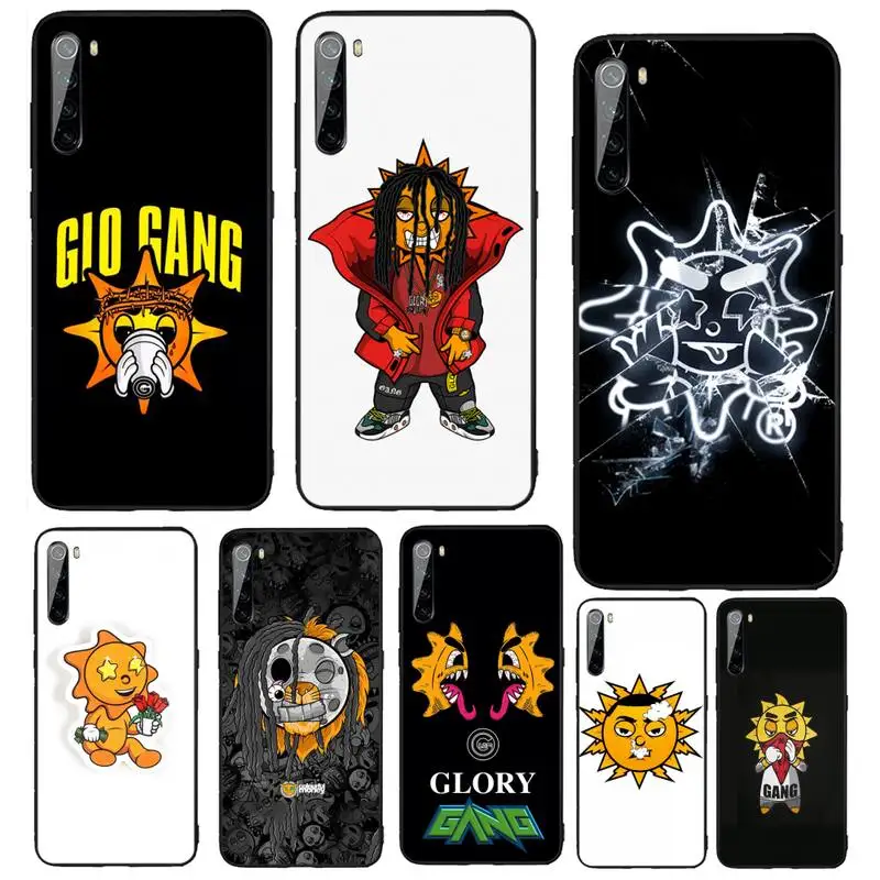 Телефонный чехол Glo Gang Chief Keef для Xiaomi Redmi 10 10x Note 9 9T 9A 9S 7 8 9se 7a 8a 8t Pro Max K20 30 Funda - купить
