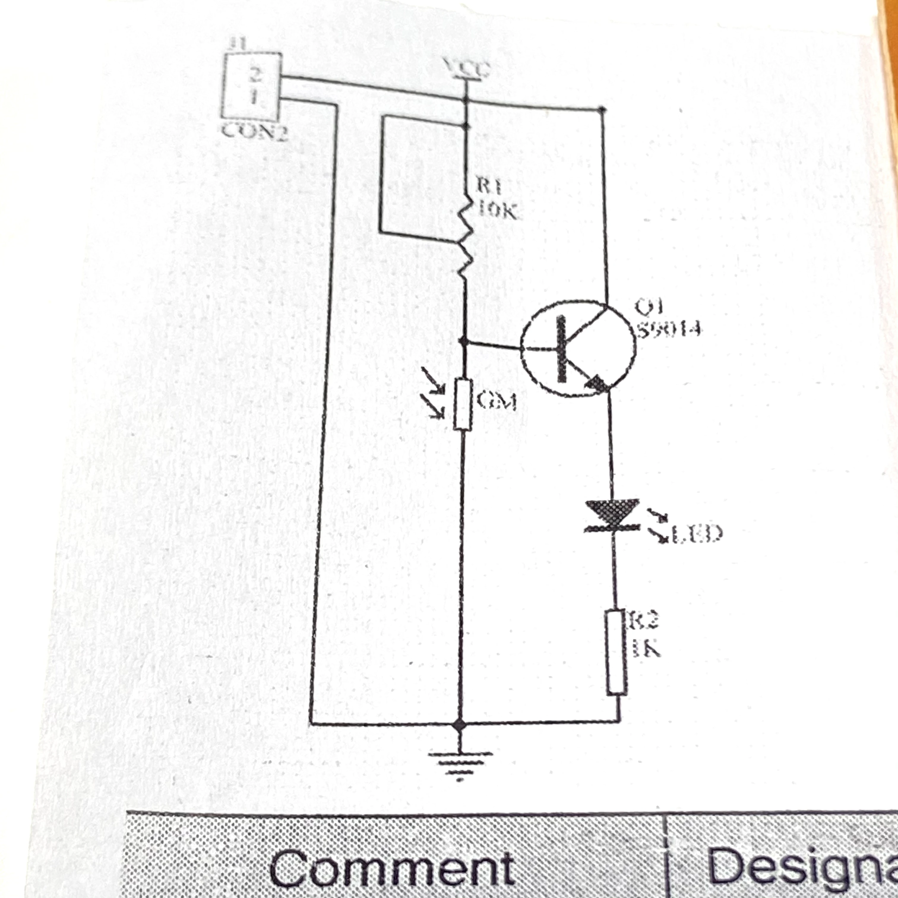 Индикатор управления светильник сделай сам 3-6 В постоянного тока фоторезистор