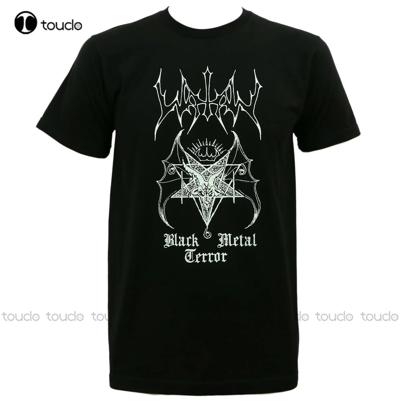 

Authentic Watain Black Metal Terror Slim-Fit T-Shirt Black S M L Xl 2Xl New boys white t shirts