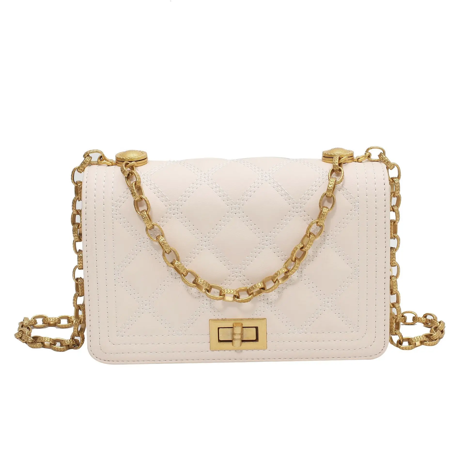 

2021 сумки высокого качества сумки через плечо для женщин из искусственной кожи на цепочке в западном стиле популярные сумки на плечо подходя...