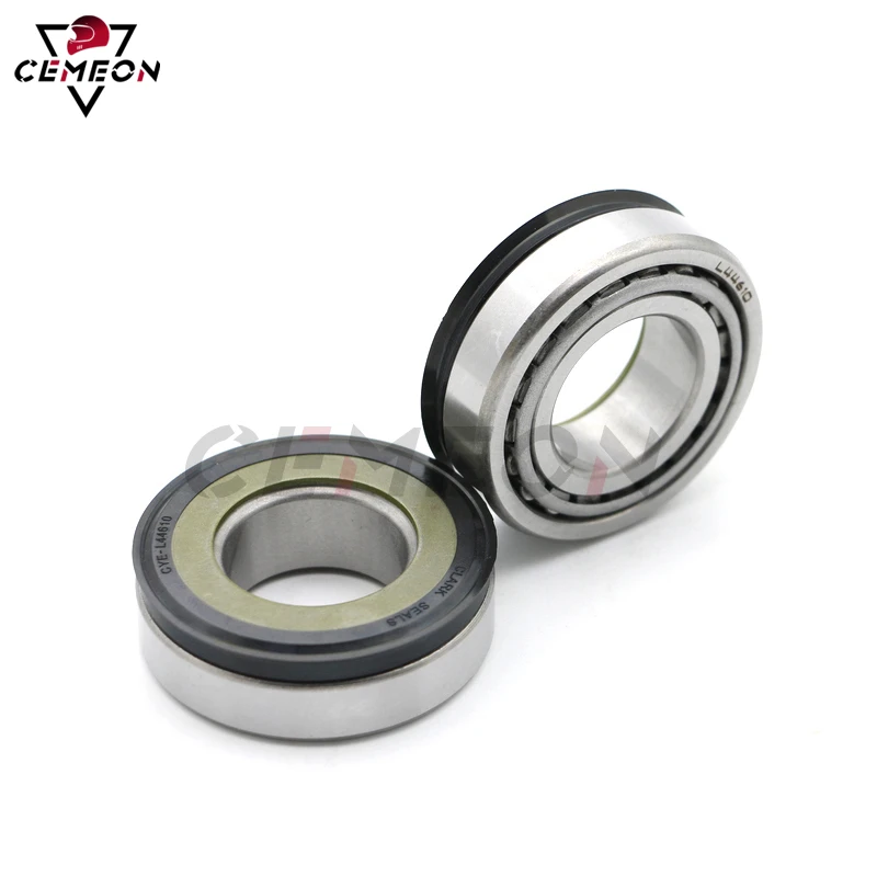 

For Disc Glide FXRDG FXDG Dyna Fat Bob FXDF Dyna Super Glide Custom FXDC Motorcycle Steering Bearing Pressure Ball Wave Disc Kit