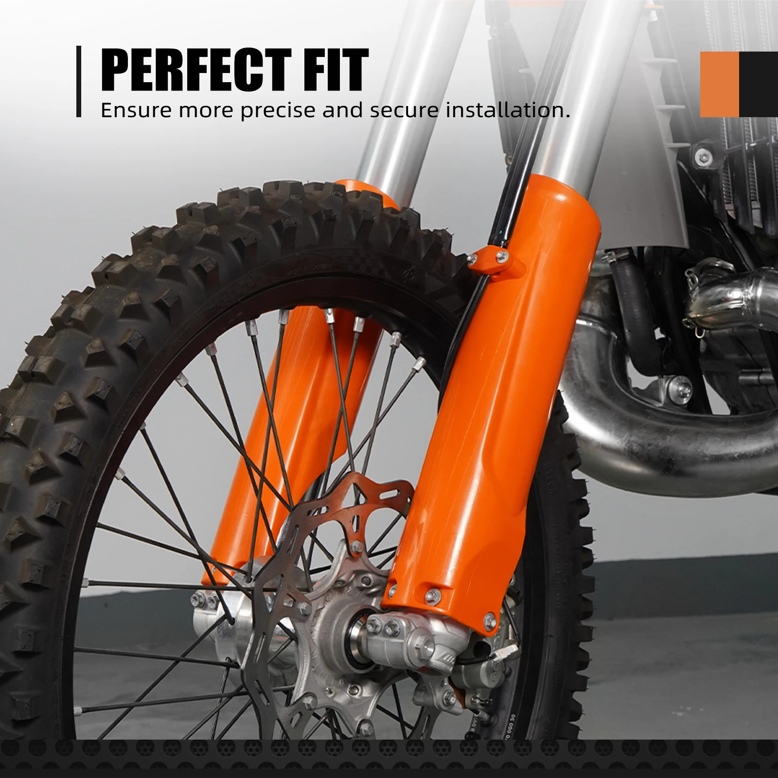 Для Husqvarna 2024 TE 300 250 TE150 FE 350 450 501 Защита передней нижней вилки мотоцикла для KTM EXC300
