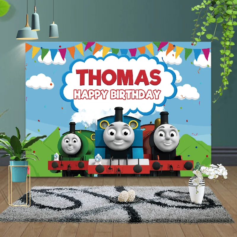 Thomas&Friends Birthday Party Decor Party Supplies Wedding Birthday Party Decoration Kids Toys Ballons Baby Shower Backdrop