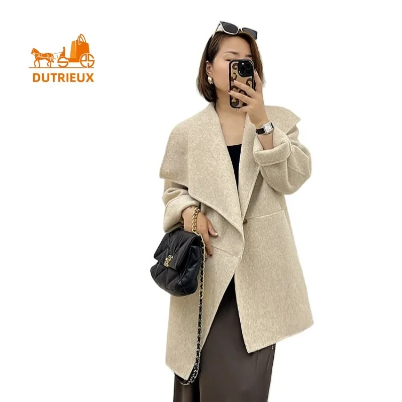 Двухстороннее кашемировое пальто