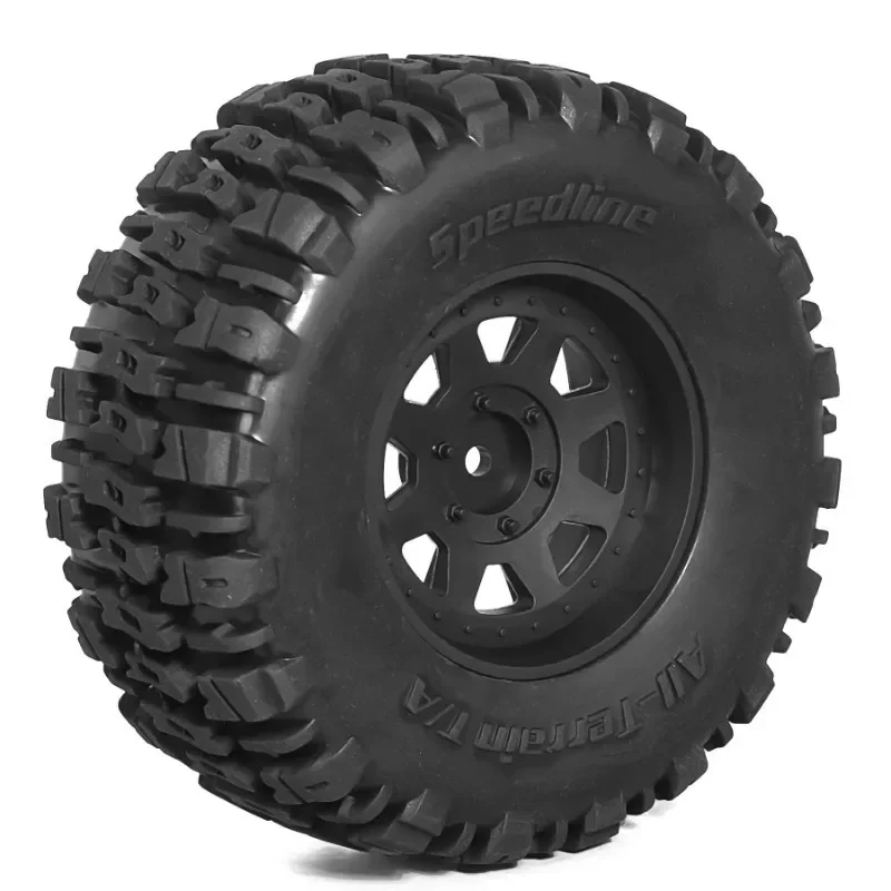 4 шт. шестигранная шина для грузовика с коротким курсом 1/10 Feishen Off Road