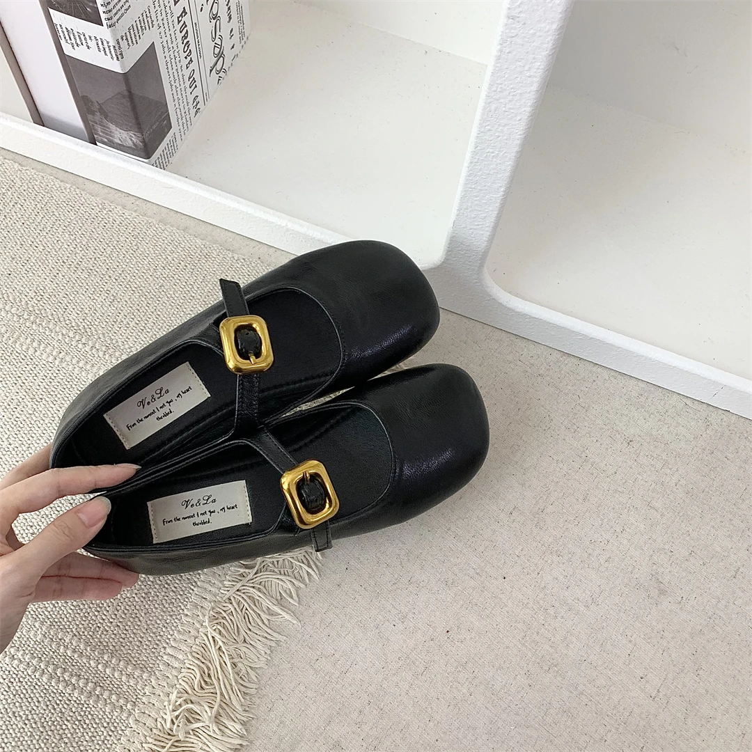 Женские милые балетки на плоской подошве леди слипоны винтажные кавайные