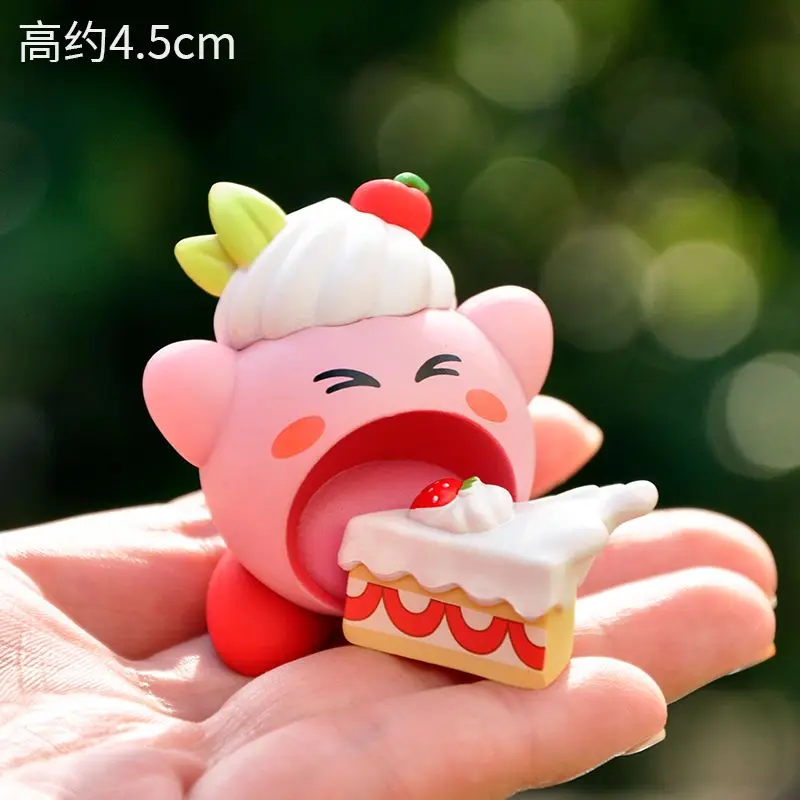 

TOMY Foodie kirby Высококачественная Милая Аниме Фигурка любимой девушки декоративная коллекция сувениров подарок на день рождения и Рождество