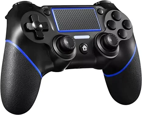 

Bluetooth bezprzewodowy joystick gamepady dla PS 4 podwójne wibracje 6-osi ruchu funkcja Audio Mini wskaźnik LED