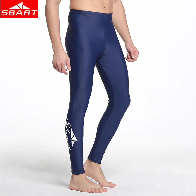 

Sbart Men Diving Leggings Wetsuits Pant Lycra Anti-jellyfish Sun Uv Swimmin Swimsuit Snorkeling Surfing Rash Guards Plus 4xl