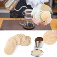 office cafe coffee tool round refillable capsule filter cup coffee filters paper capsule filter for nespresso capsule