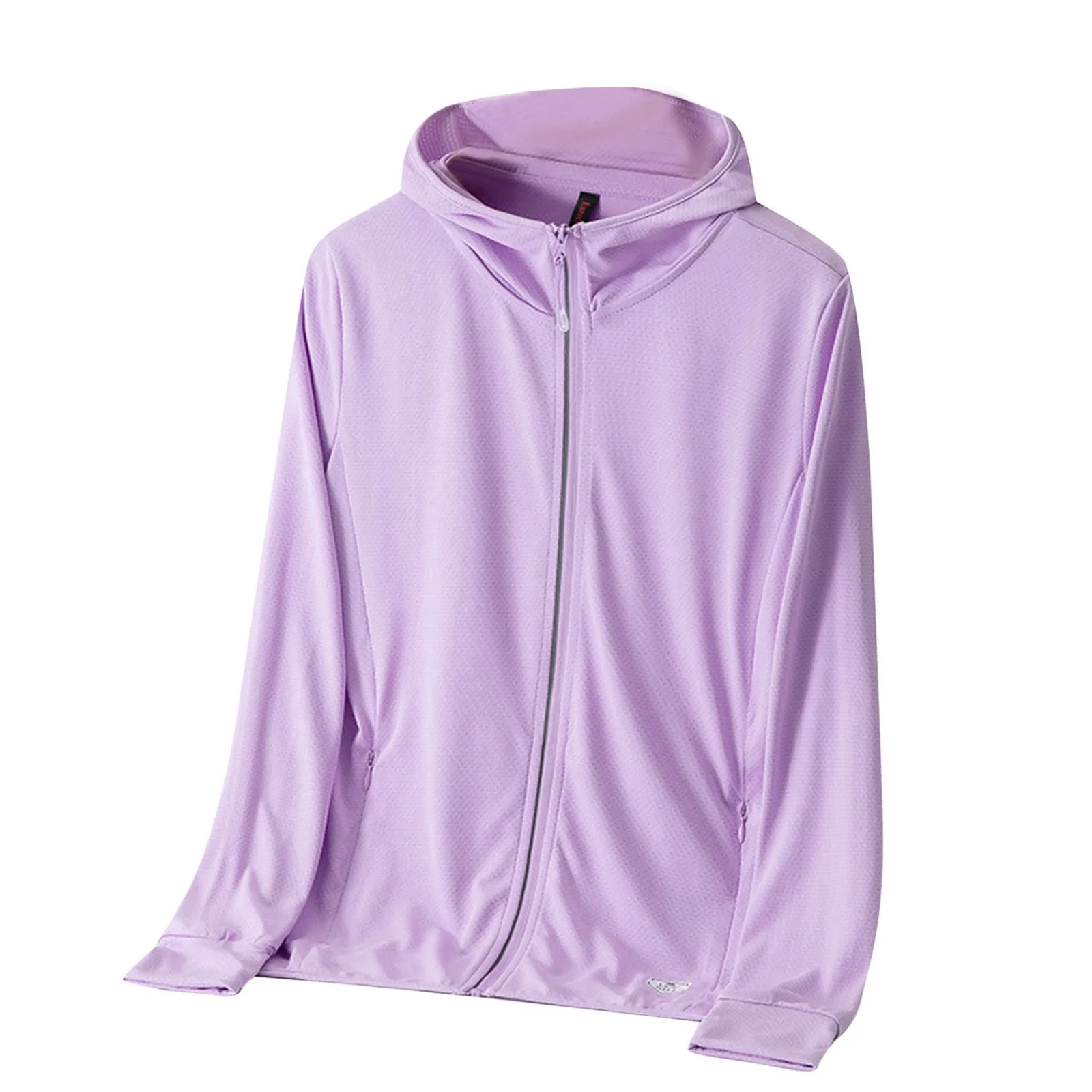 Женская тонкая ветровка с капюшоном летняя дышащая куртка защитой от