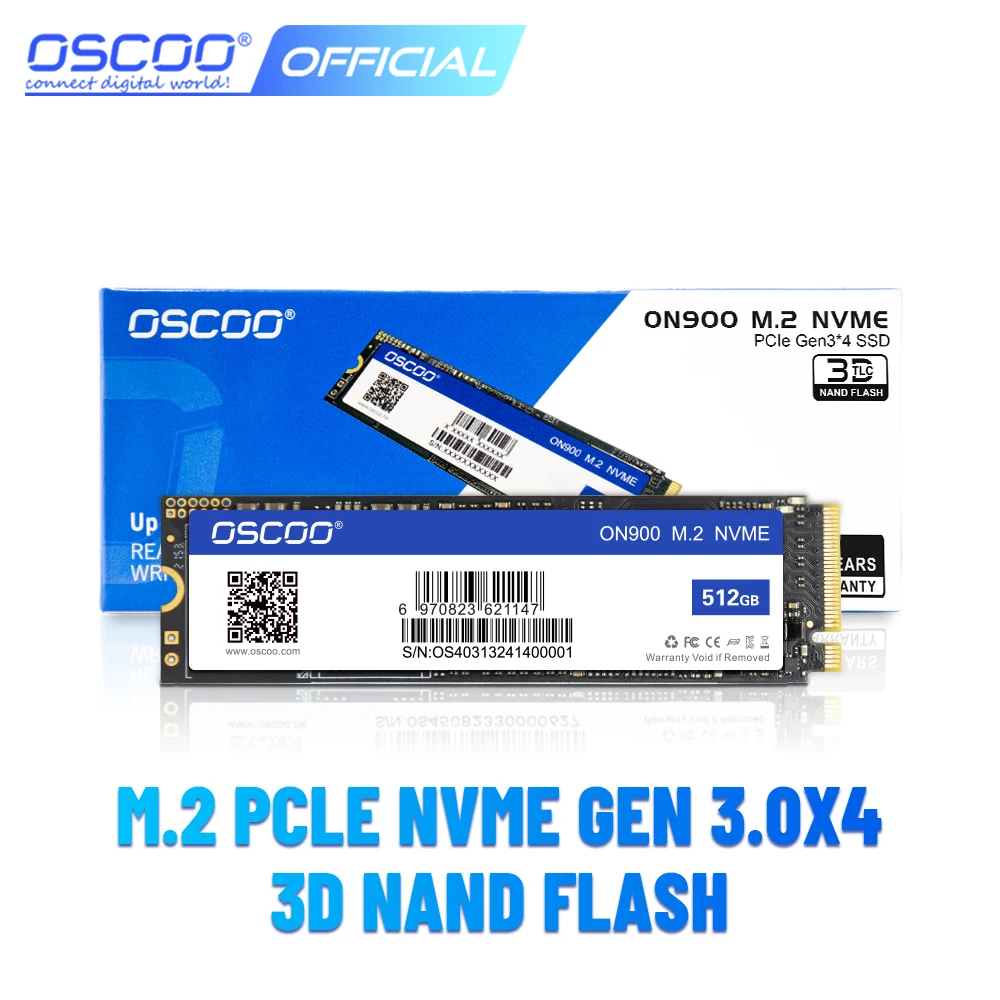 OSCOO ssd nmve m2 128 ГБ PCIe NVME NGFF 256 512 1 ТБ Твердотельный накопитель 2280 Внутренний жесткий