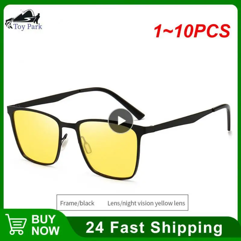 

1~10PCS Newest Polarized Sunglasses Square Frame Men Women Sun Glasses Brand Design Classic Glasses Travel Fishing Cycling