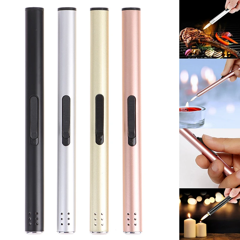 

Outdoor BBQ Lighter Kitchen Gas Lighter Butane BBQ Grill Stove Fireplace Candle Stove lighter Kitchen Igniter Portable