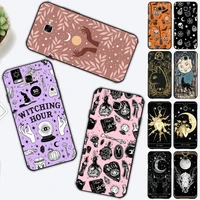 witches moon tarot mystery totem phone case for samsung j 2 3 4 5 6 7 8 prime plus 2018 2017 2016 core