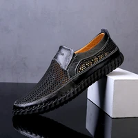 summer sneakers mesh mens casual shoes men loafers outdoor handmade men shoes comfortable breathable classic style flats